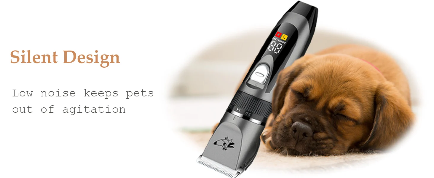 Professional Dog Hair Clipper Pet Trimmer Cat Shaver Animal Foot Hair Cutting Machine Grooming Kit for Sheeps Rabbits