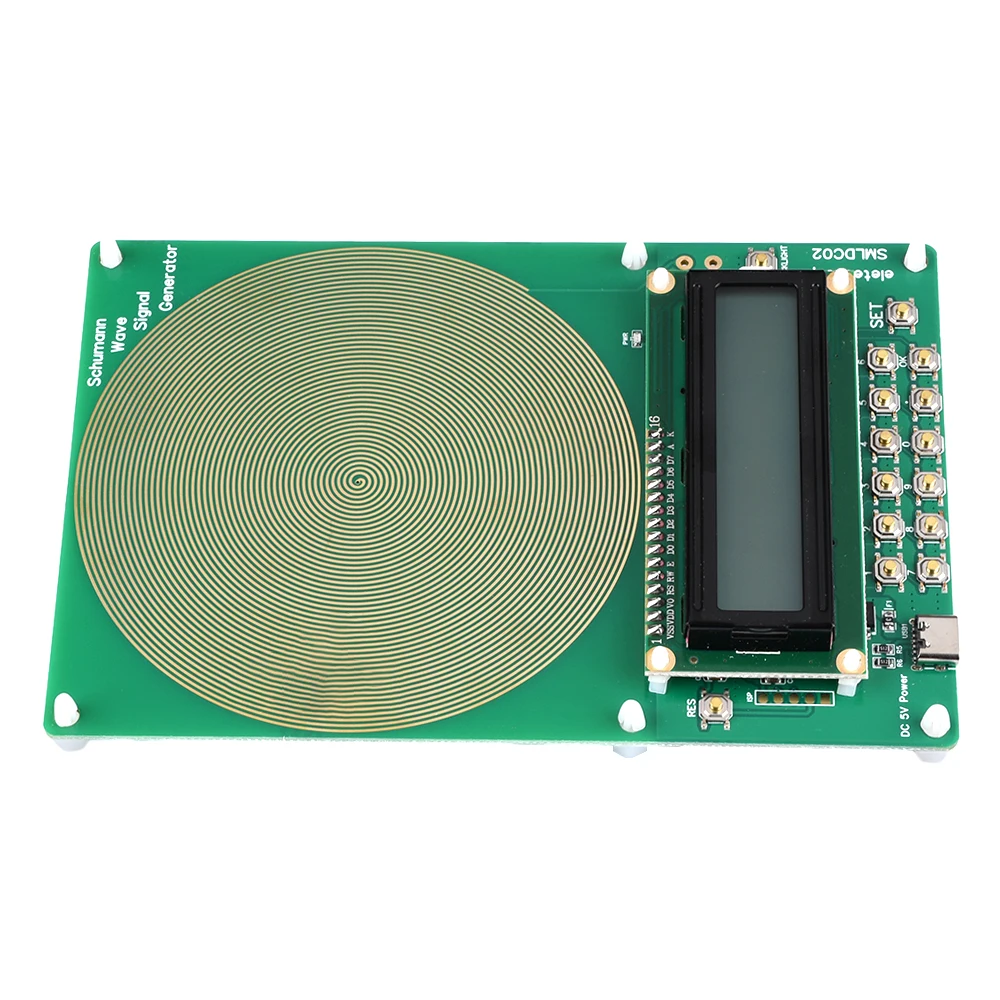 Adjustable 0.1Hz-100000Hz 7.83HZ Schumann Resonance Ultra-low Frequency Pulse Wave Generator Audio Resonator DC 5V