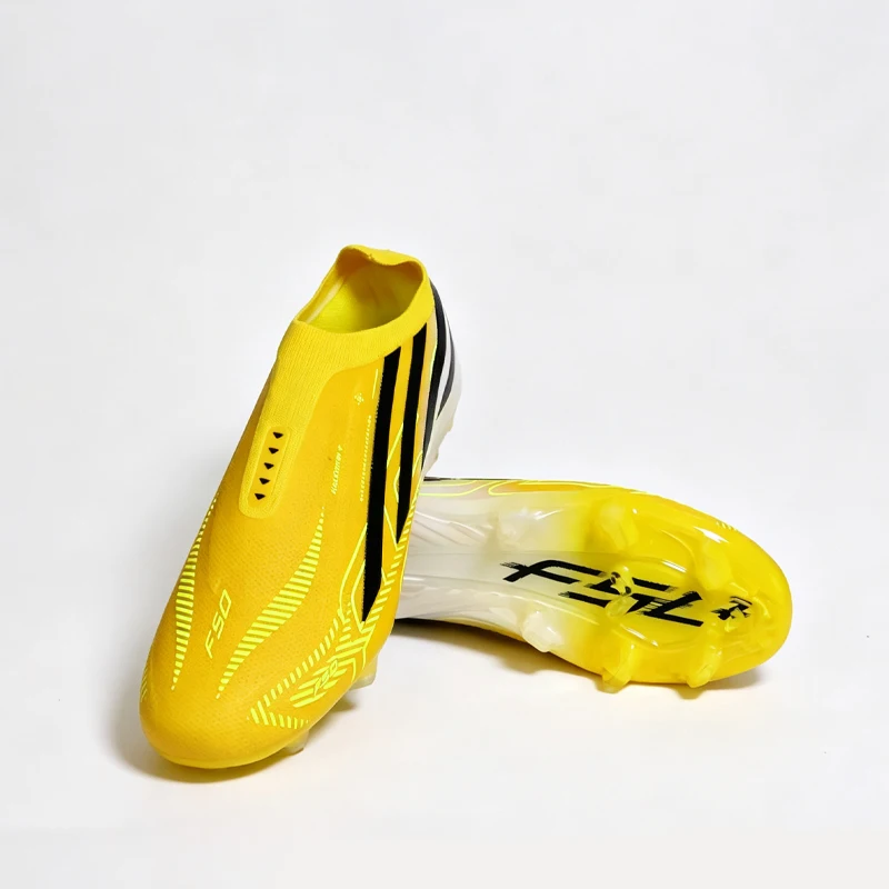 T477 Without-lace Premium Quality Mens Soccer Shoes TF/FG Training Football Sneakers Turf Soccer Cleats Chuteira Campo 35-45