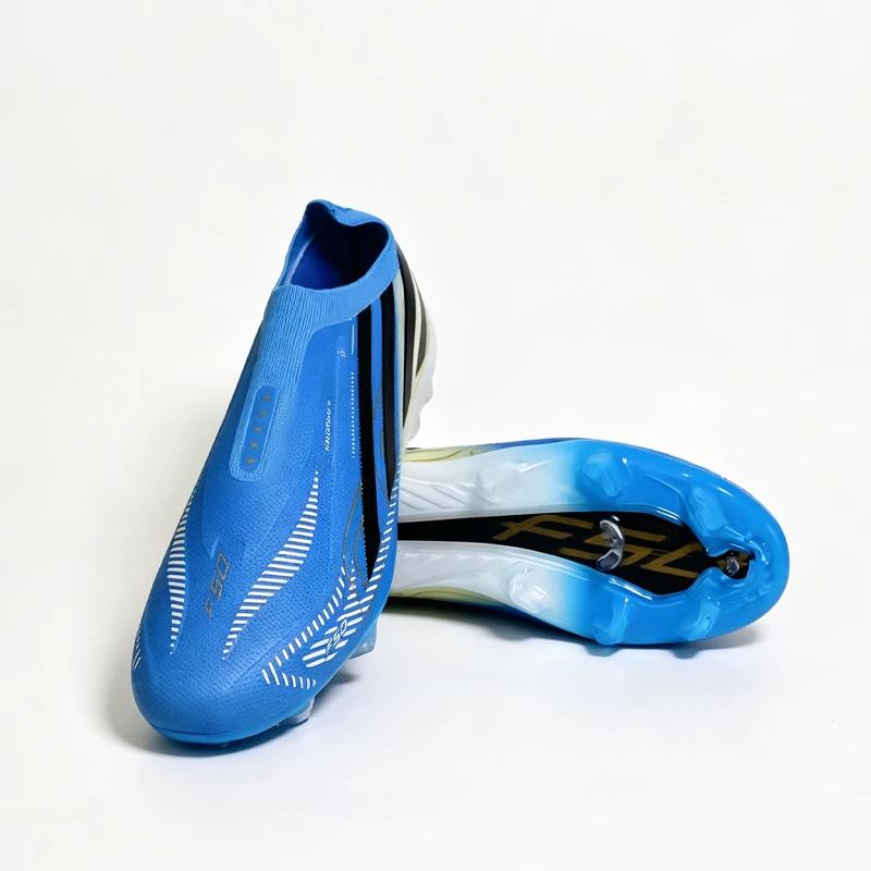 T477 Without-lace Premium Quality Mens Soccer Shoes TF/FG Training Football Sneakers Turf Soccer Cleats Chuteira Campo 35-45