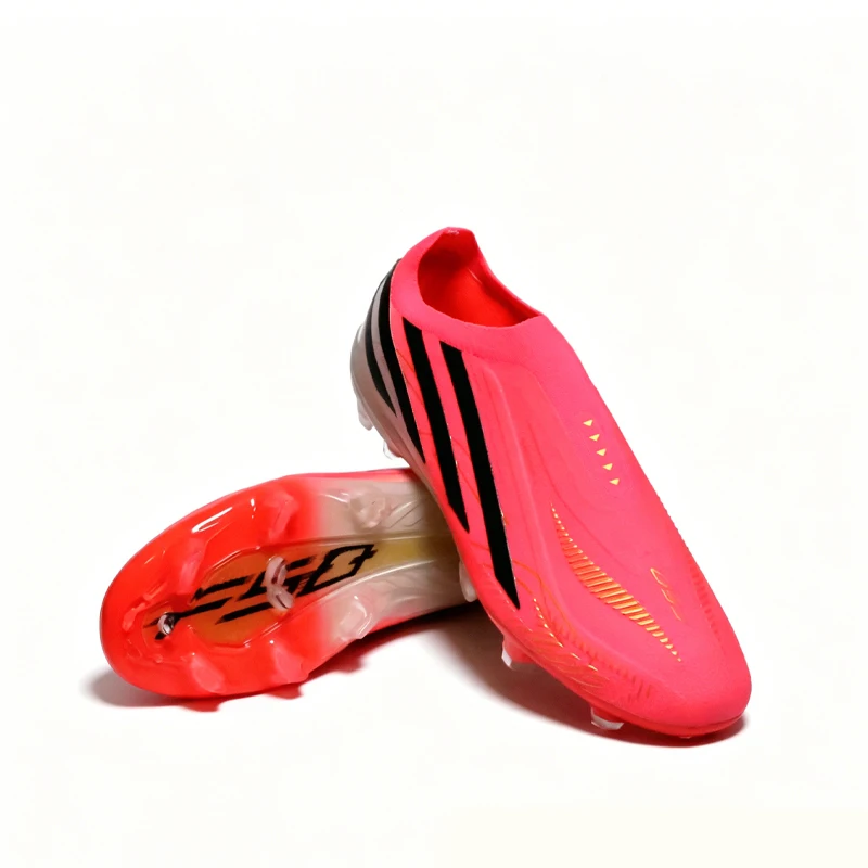 T477 Without-lace Premium Quality Mens Soccer Shoes TF/FG Training Football Sneakers Turf Soccer Cleats Chuteira Campo 35-45