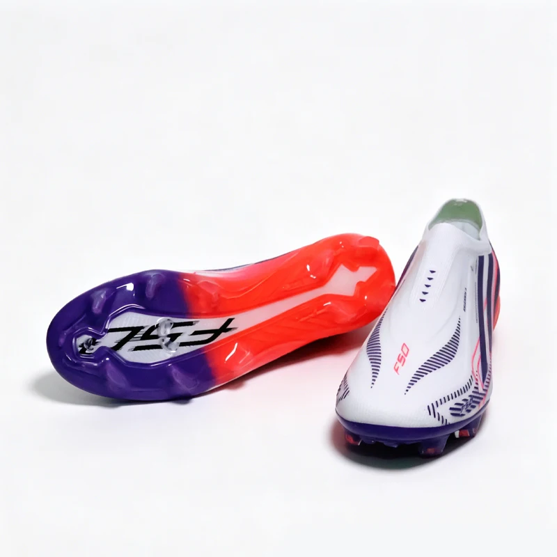 T477 Without-lace Premium Quality Mens Soccer Shoes TF/FG Training Football Sneakers Turf Soccer Cleats Chuteira Campo 35-45
