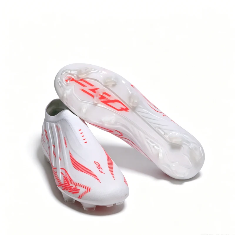 T477 Without-lace Premium Quality Mens Soccer Shoes TF/FG Training Football Sneakers Turf Soccer Cleats Chuteira Campo 35-45