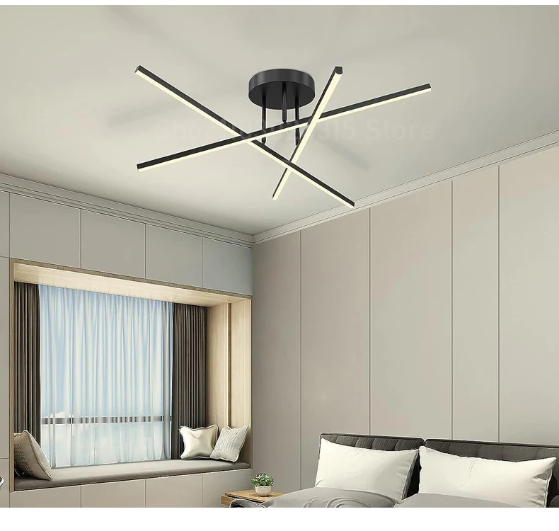 2026new ceiling lamp Nordic modern LED lamp living room dining room bedroom lights ceiling chandelier