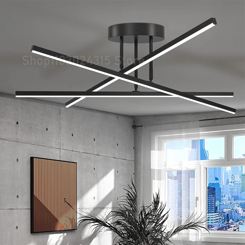 2026new ceiling lamp Nordic modern LED lamp living room dining room bedroom lights ceiling chandelier