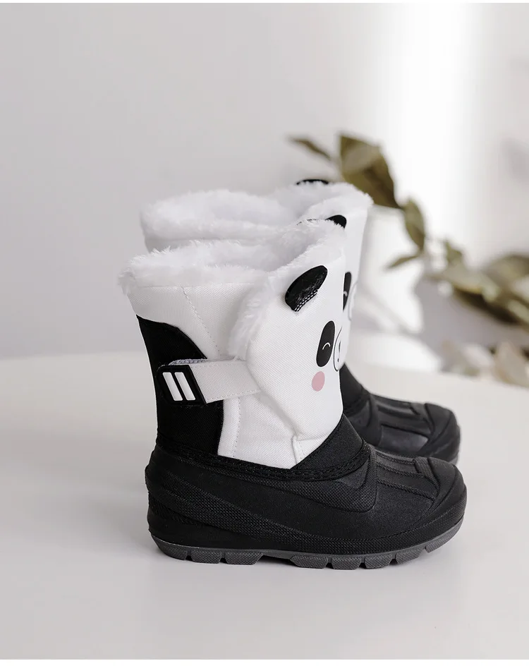 Girls Unicorn Snow Boots Waterproof Slip Resistant Cold Weather Shoes Brand Boy Girls Rubber Boots for Kids Fashion Sneakers