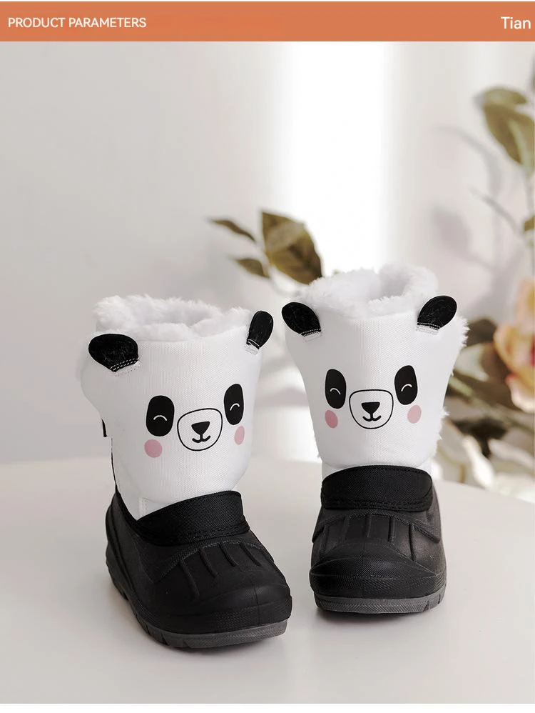 Girls Unicorn Snow Boots Waterproof Slip Resistant Cold Weather Shoes Brand Boy Girls Rubber Boots for Kids Fashion Sneakers