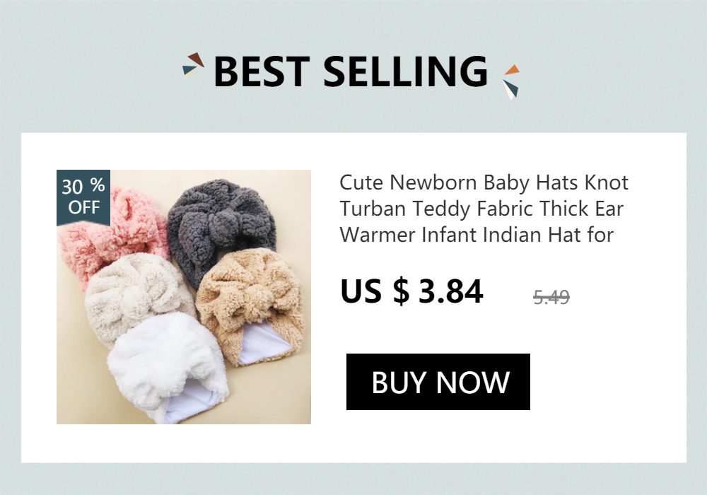 Baby Knot Turban Newborn Ribbed Hat 0-5T Elastic Knitted Bow Indian Cap Winter Cute Hats Infant Toddler Thick Girls Boy Kid New
