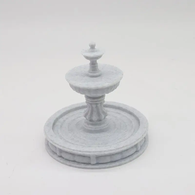 1 Piece European Outdoor Dollhouse Fountain Decor Circulating Water Villa Garden Courtyard Landscaping Flowing Water Ornament