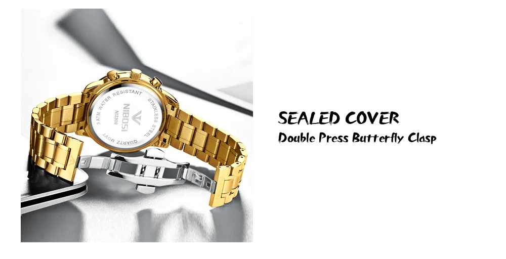 NIBOSI Mens Watches Top Brand Luxury Famous Men's Fashion Casual Dress Watch Military Quartz Wristwatches Saat Relogio Masculino