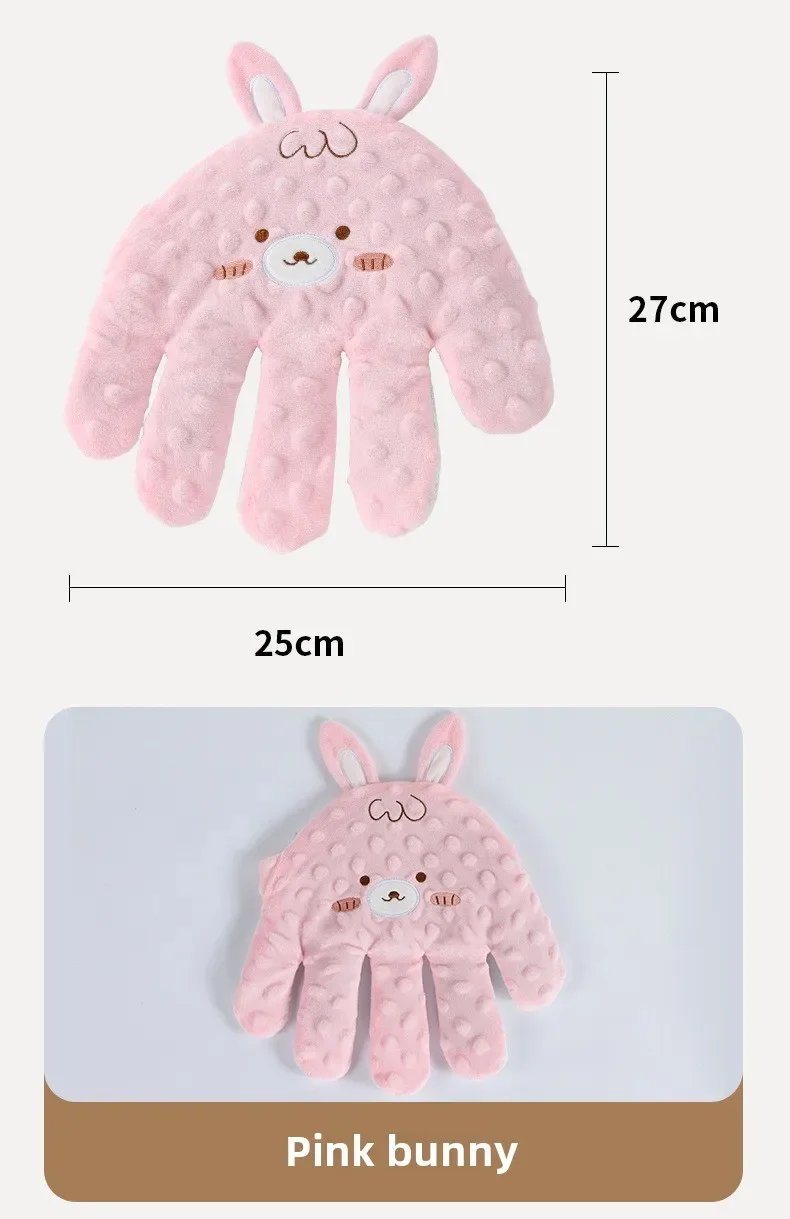 Babies Soothing Palms Baby Sleep Aid Infant Calming Sleeper with Safety Remote Control Slaps Plush Hand Palms for Toddler