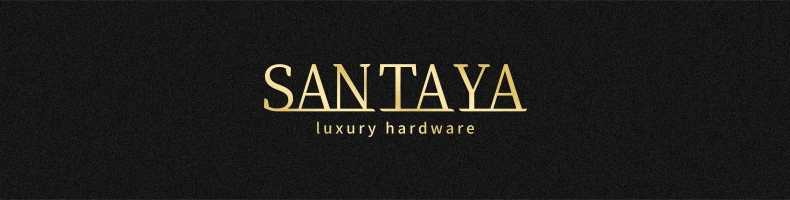 Santaya U-shaped Antique Brass Brushed Furniture Handle Solid Brass Shell Drawer Knob Modern Simple Kitchen Cabinet Long Pull