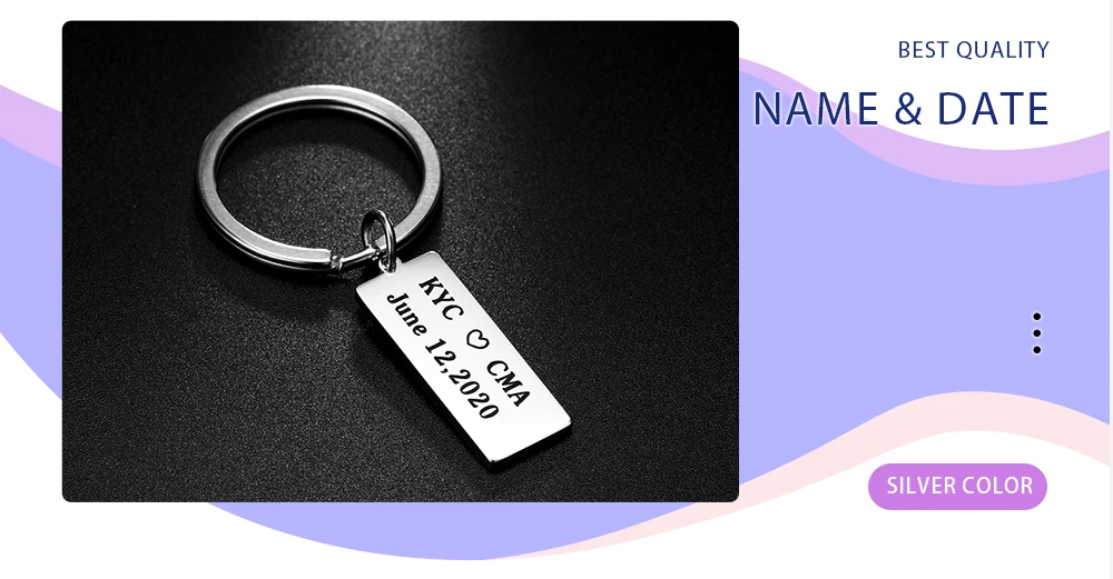Family Personalized Keychain Name Custom House First Home Key Chain Gift For Man Women Couple Mother Stainless Steel Jewelry