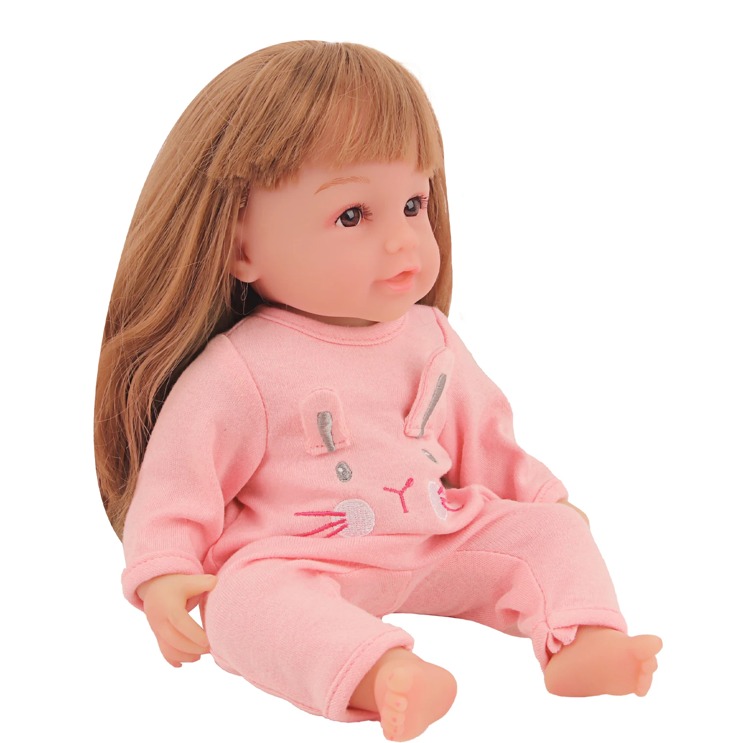 12-inch New Baby Girl Doll Clothes Cute Rabbit Car Chick Jumpsuits Pajamas For 30cm Cotton Doll Toy Accessories