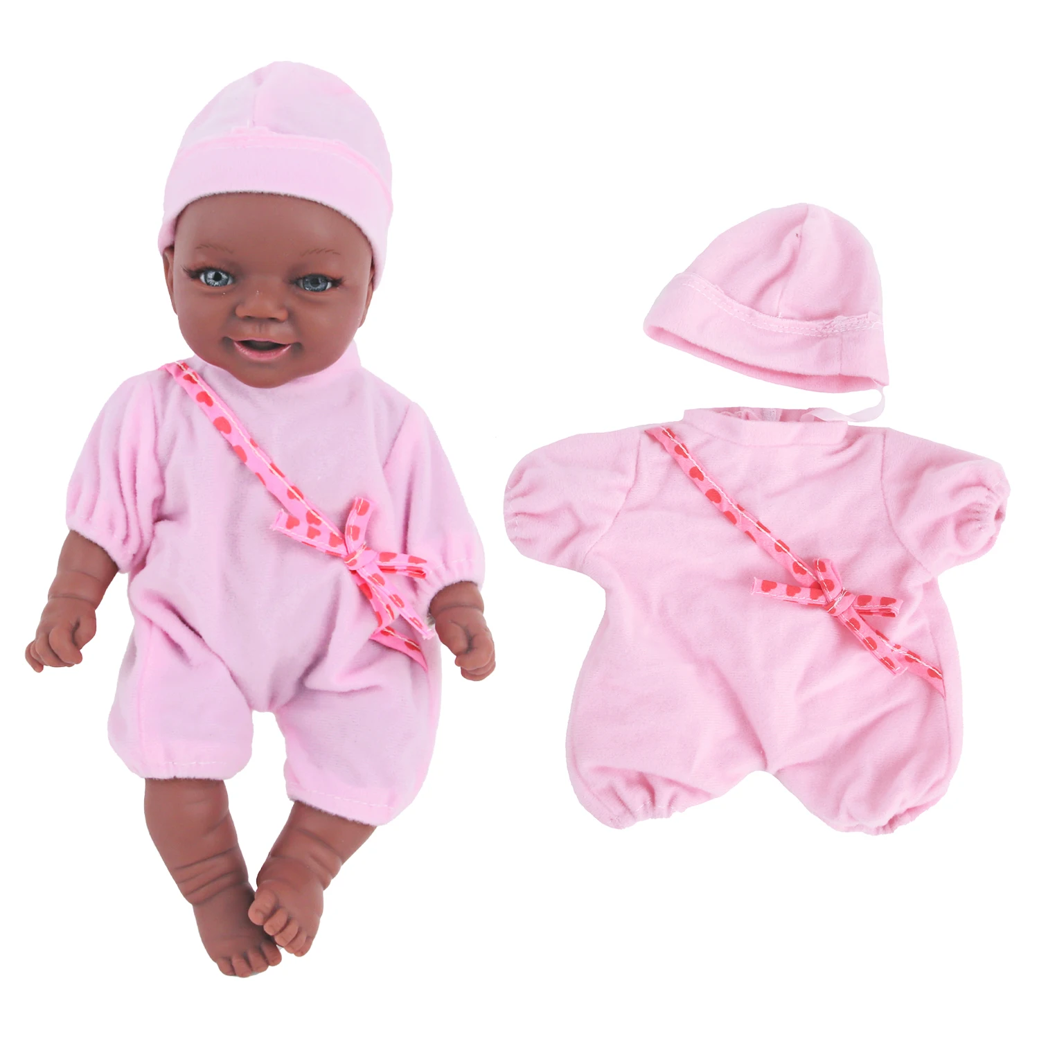 12-inch New Baby Girl Doll Clothes Cute Rabbit Car Chick Jumpsuits Pajamas For 30cm Cotton Doll Toy Accessories
