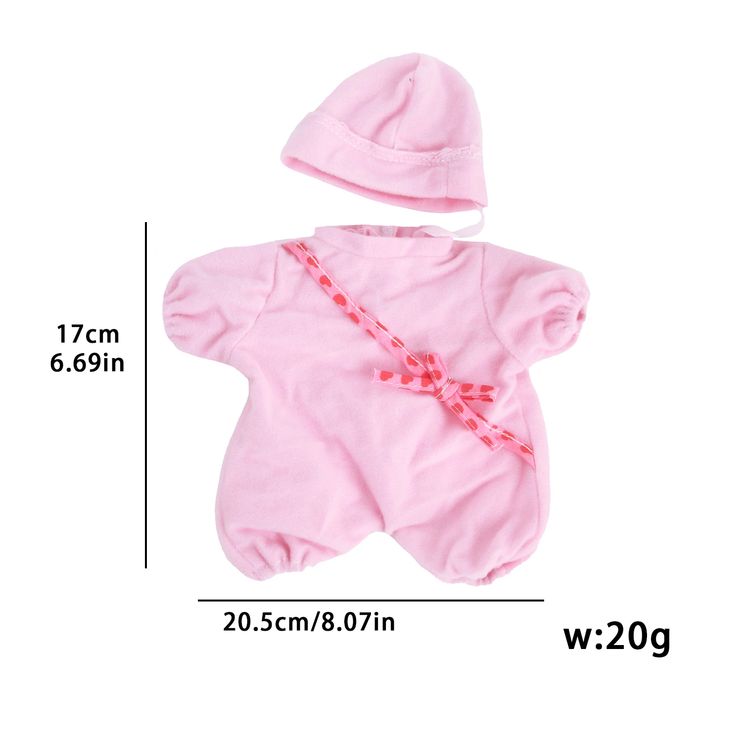 12-inch New Baby Girl Doll Clothes Cute Rabbit Car Chick Jumpsuits Pajamas For 30cm Cotton Doll Toy Accessories