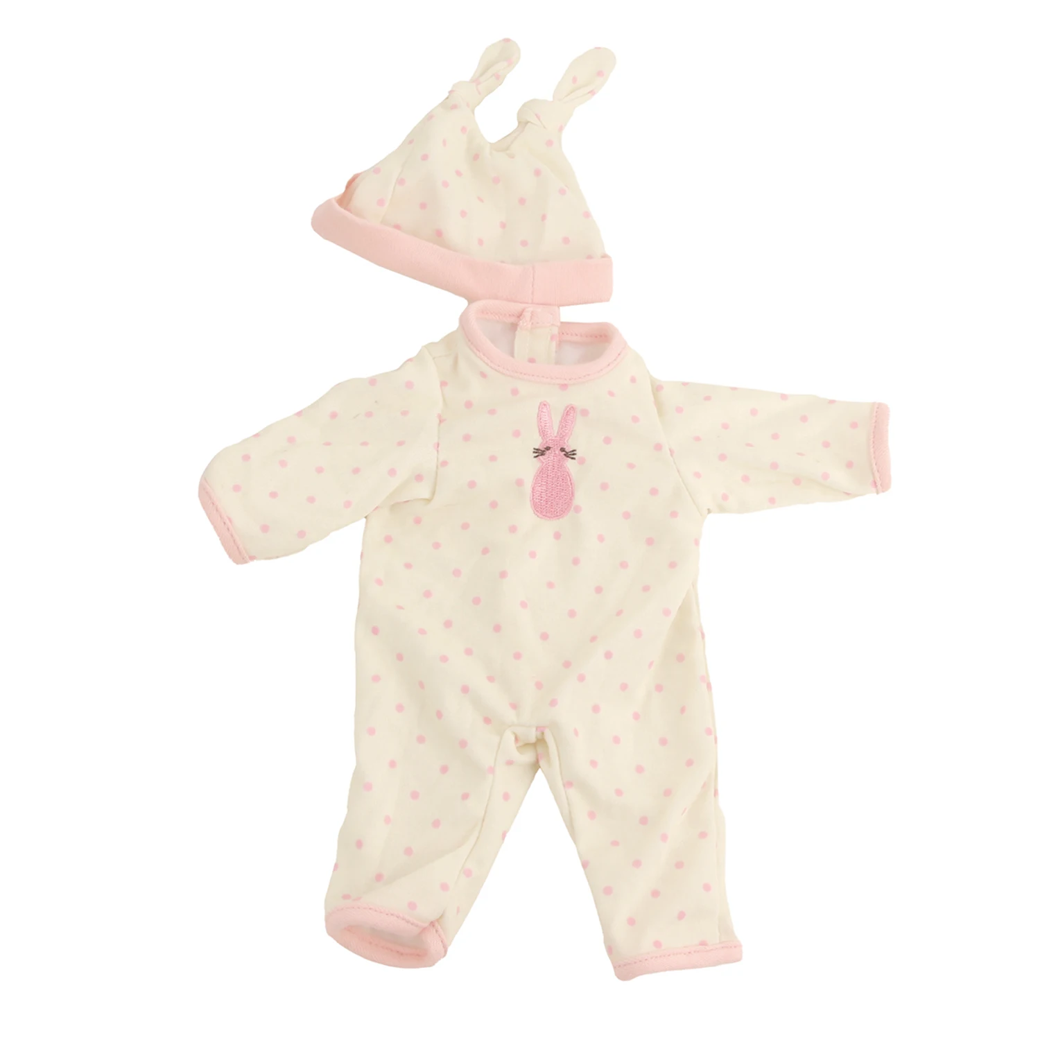 12-inch New Baby Girl Doll Clothes Cute Rabbit Car Chick Jumpsuits Pajamas For 30cm Cotton Doll Toy Accessories