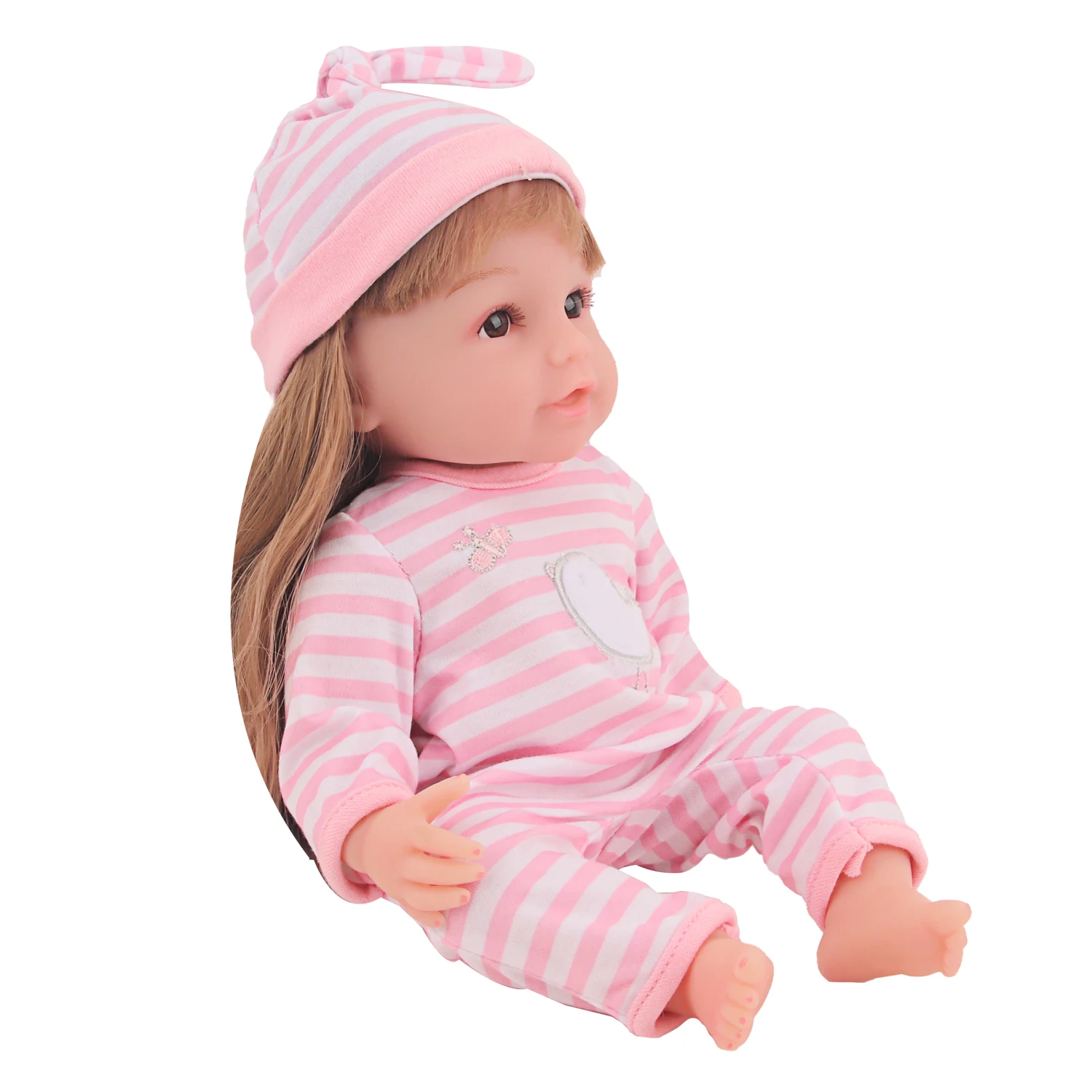 12-inch New Baby Girl Doll Clothes Cute Rabbit Car Chick Jumpsuits Pajamas For 30cm Cotton Doll Toy Accessories