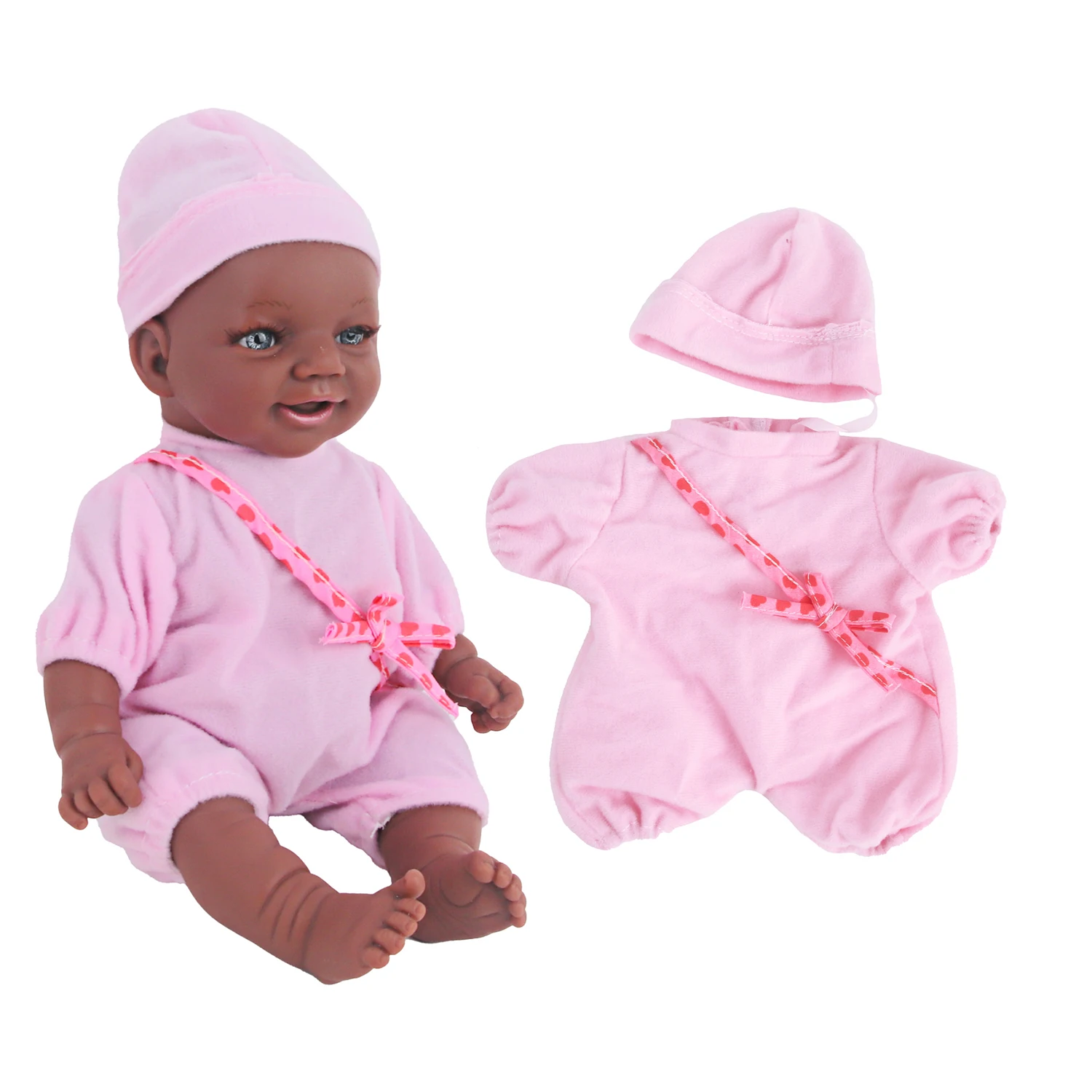 12-inch New Baby Girl Doll Clothes Cute Rabbit Car Chick Jumpsuits Pajamas For 30cm Cotton Doll Toy Accessories