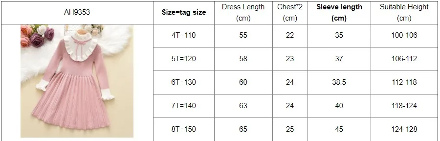 Bear Leader Autumn Winter Girls Sweater Long Sleeve Dress Vest Stripe Party Girl Baby Retro Knitted Wool Dress Casual Vestidos