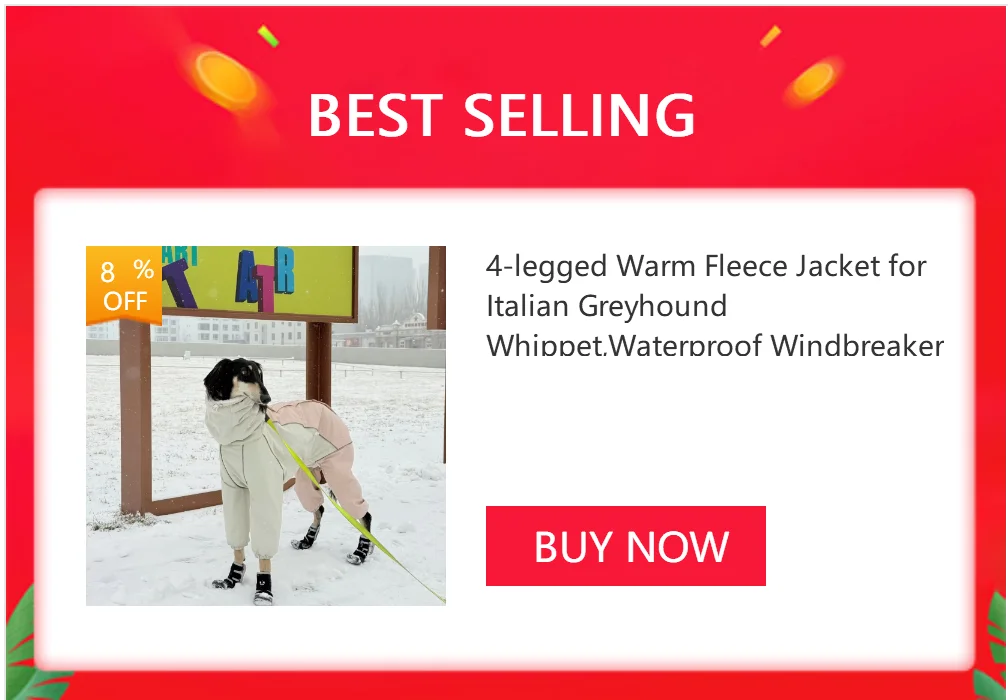 Winter Dog Jacket,Thickened Warm Dog Clothes Outfits,Big Dogs Down Jacket For Cold Weather,Full Cover For Neck-Greyhound Whippet