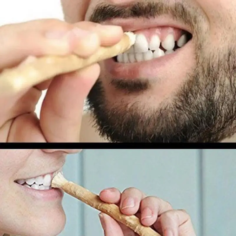 1Pcs S/L Misvak toothbrush Portable Natural Miswak Toothbrush Traditional Teeth Whitener & Manual Tooth Care Stick For Travel