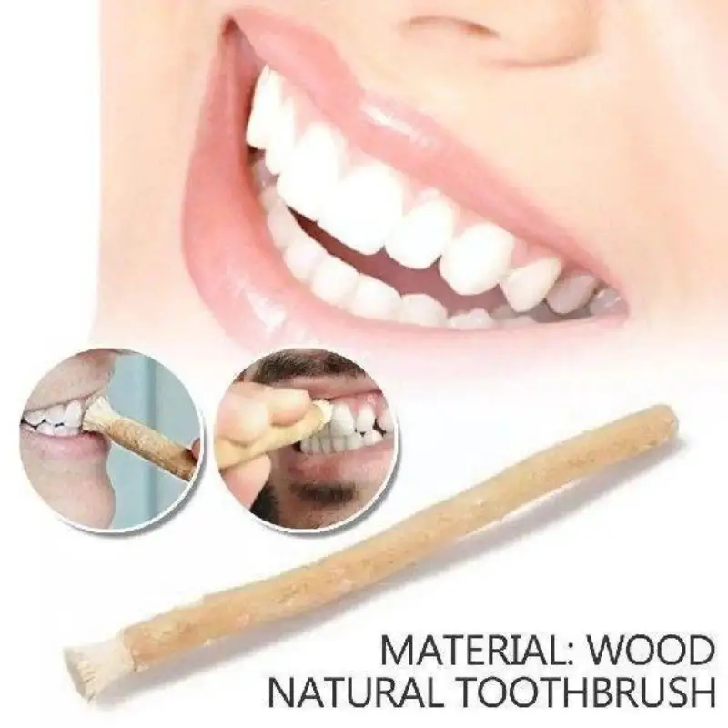 1Pcs S/L Misvak toothbrush Portable Natural Miswak Toothbrush Traditional Teeth Whitener & Manual Tooth Care Stick For Travel