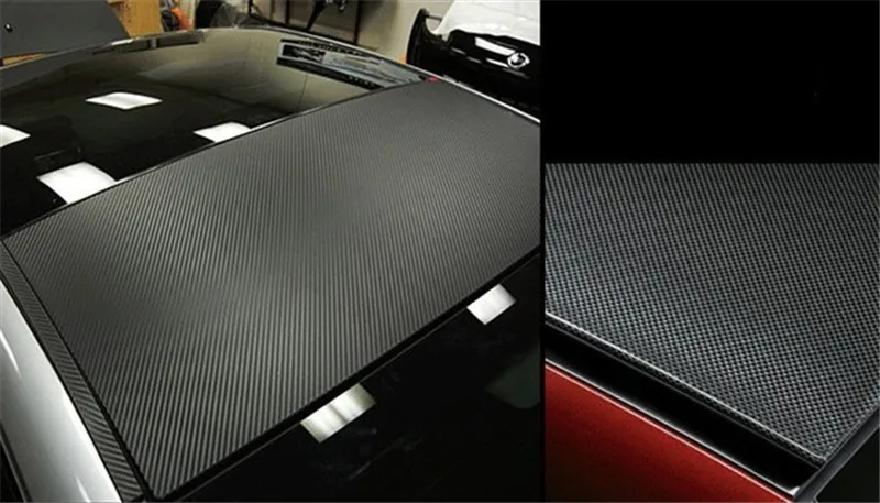 50cmx200cm 3D Carbon Fiber Vinyl Car Wrap Sheet Roll Film Car Stickers and Decals Motorcycle Car Styling Accessories Automobiles