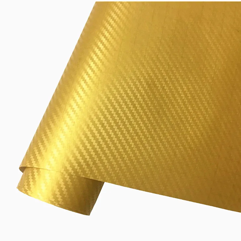 50cmx200cm 3D Carbon Fiber Vinyl Car Wrap Sheet Roll Film Car Stickers and Decals Motorcycle Car Styling Accessories Automobiles