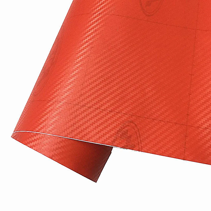 50cmx200cm 3D Carbon Fiber Vinyl Car Wrap Sheet Roll Film Car Stickers and Decals Motorcycle Car Styling Accessories Automobiles