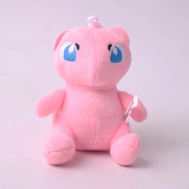 12PC/lot Bulbasaur Squirtle Charmander Plush Doll 10cm Pendant Stuffed Plush Gift Toy