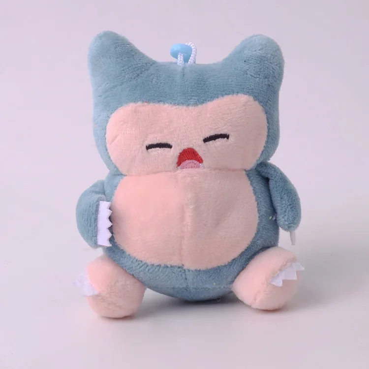 12PC/lot Bulbasaur Squirtle Charmander Plush Doll 10cm Pendant Stuffed Plush Gift Toy
