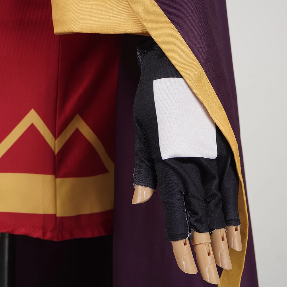 Anime megumin cosplay costume konsubarash Sekai ni shukufuku wo! Cosplay dress hat cloak uniform wig Halloween party cos girls