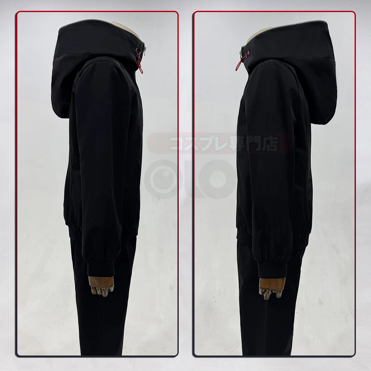 HOLOUN Jujutsu JJK Anime Itadori Yuji Cosplay Costume Wig Latest Hoodie Pants Halloween Christmas Convention Rose Net Synthetic