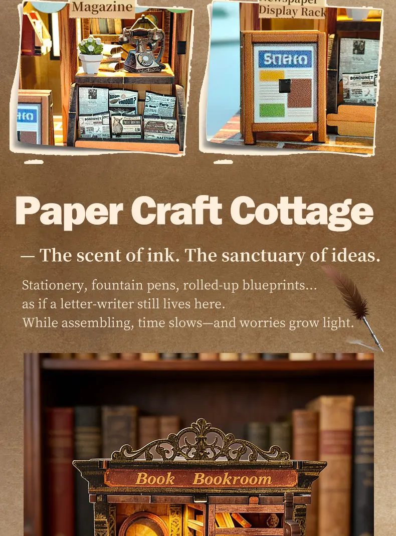 NEW DIY Wooden Japanese Mini Shop Cottage Casa Miniature Model Kits With Furniture Dollhouse for Friends Birthday Gifts