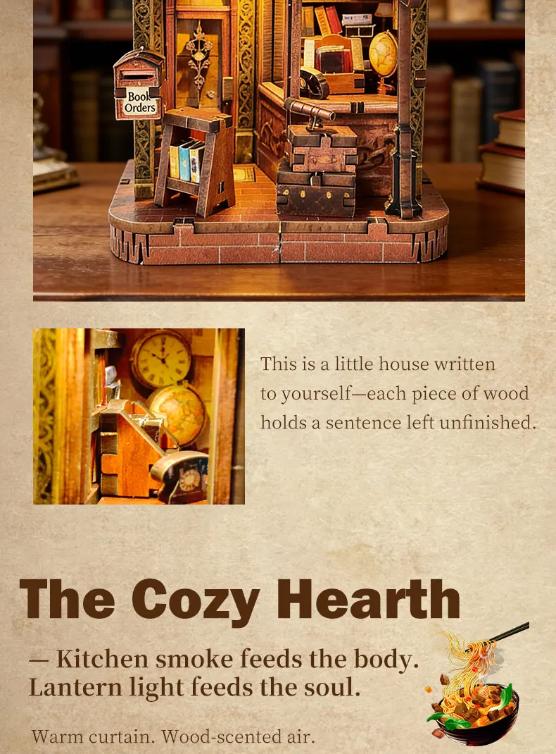 NEW DIY Wooden Japanese Mini Shop Cottage Casa Miniature Model Kits With Furniture Dollhouse for Friends Birthday Gifts