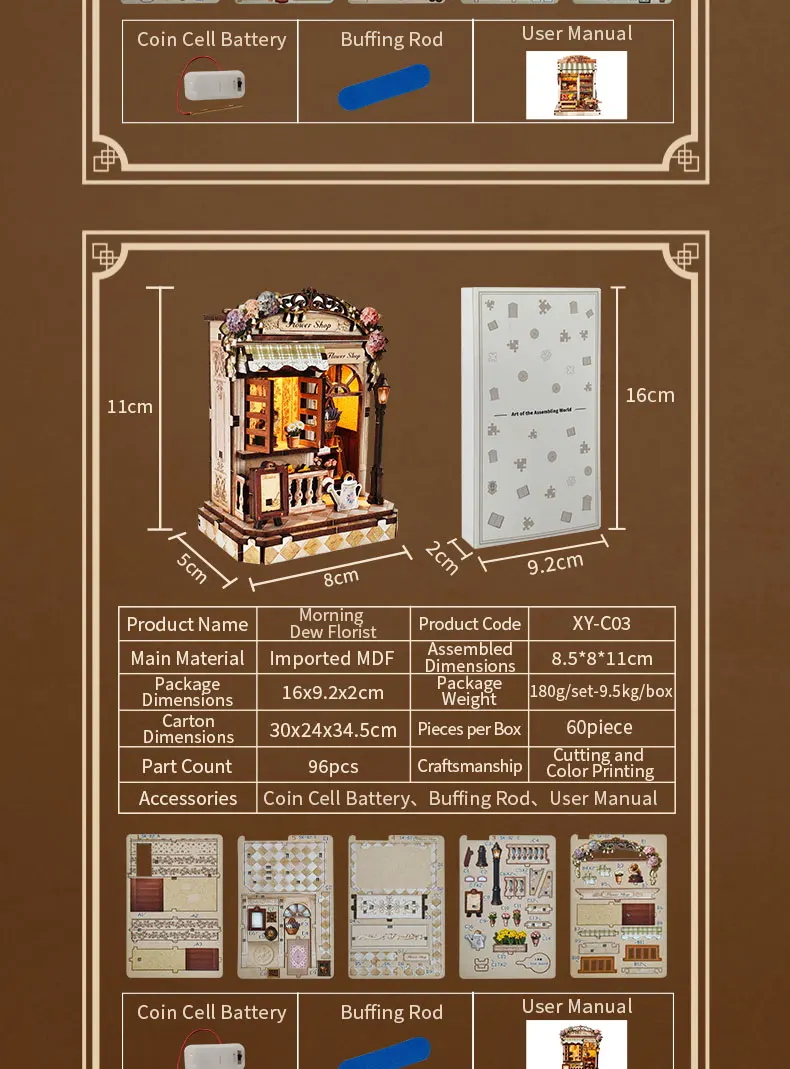 NEW DIY Wooden Japanese Mini Shop Cottage Casa Miniature Model Kits With Furniture Dollhouse for Friends Birthday Gifts