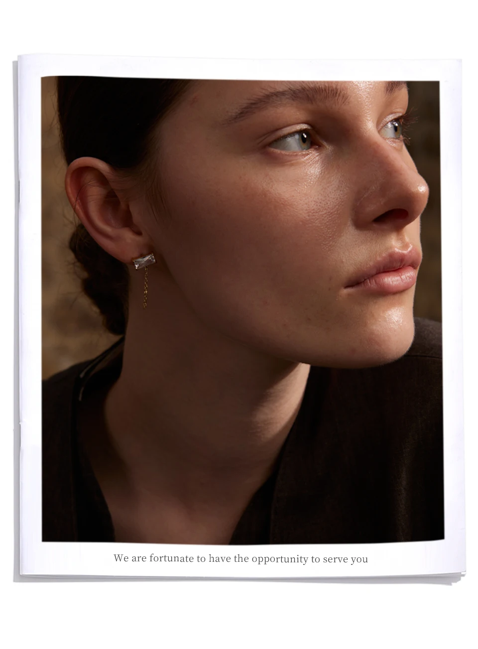 Yhpup Shiny Cubic Zirconia Stainless Steel Chain Drop Dangle Earrings for Women Chic Daily Trendy Jewelry Wholesale Waterproof
