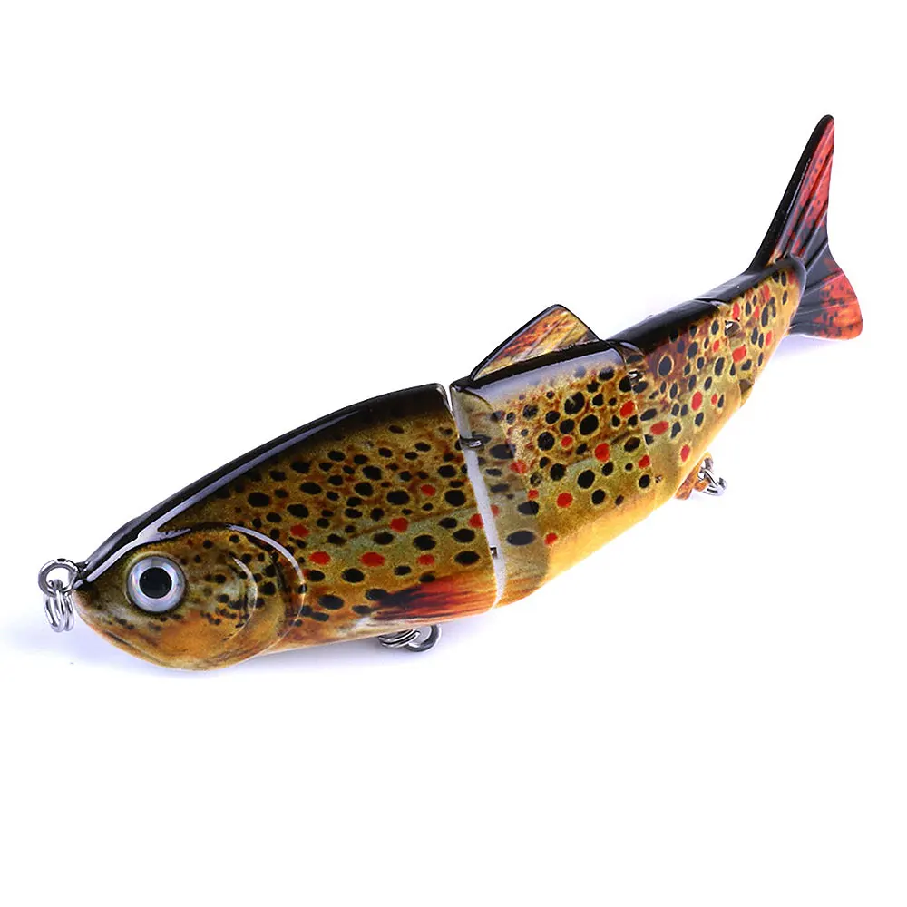 12cm 16g swimbait bass fishing Fishing Lures Jointed Crankbaits Swimbait Sinking Wobblers For Pike Trout Bass Trolling