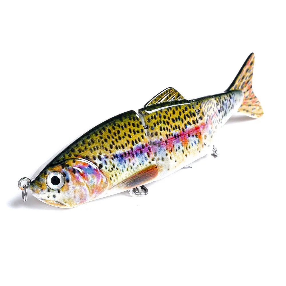 12cm 16g swimbait bass fishing Fishing Lures Jointed Crankbaits Swimbait Sinking Wobblers For Pike Trout Bass Trolling