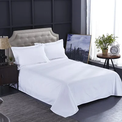 Premium Quality Duvet Cover Set 1000TC Egyptian Cotton Solid Plain Double Twin 4pcs Bedding set 1Flat/Fitted Sheet 2Pillow shams