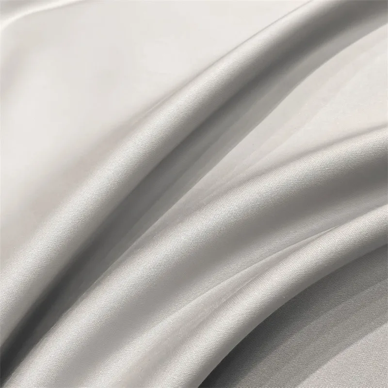 Premium Quality Duvet Cover Set 1000TC Egyptian Cotton Solid Plain Double Twin 4pcs Bedding set 1Flat/Fitted Sheet 2Pillow shams