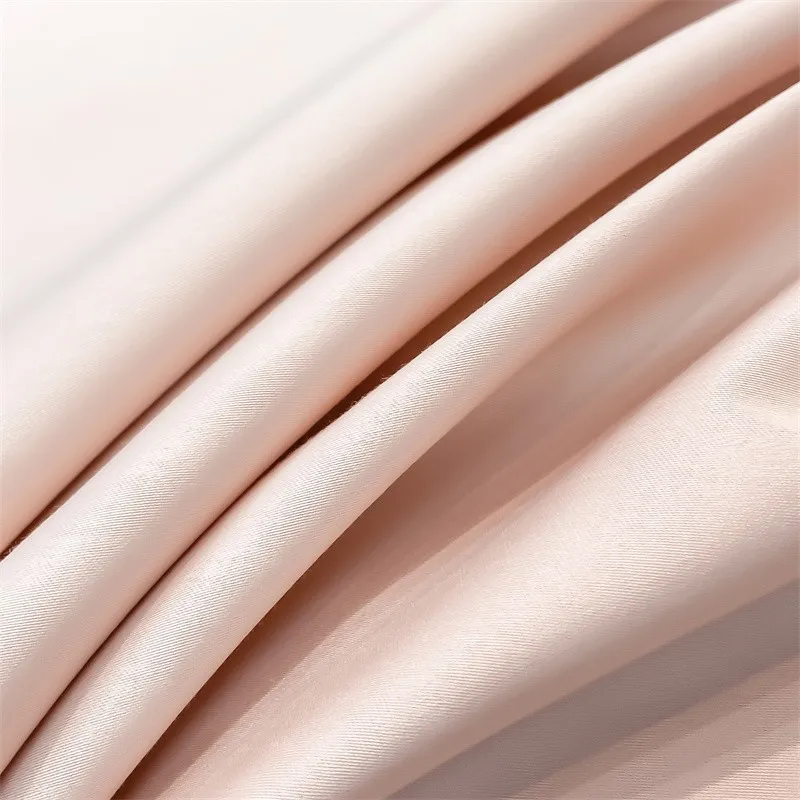 Premium Quality Duvet Cover Set 1000TC Egyptian Cotton Solid Plain Double Twin 4pcs Bedding set 1Flat/Fitted Sheet 2Pillow shams