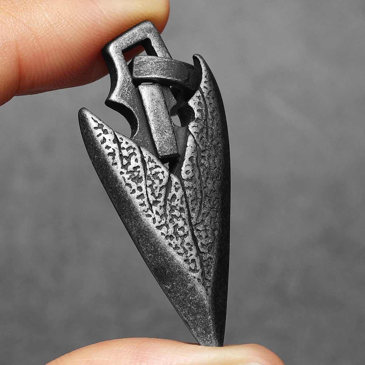 Retro Viking Arrow Texture Men Necklaces Stainless Steel Pendant Chain Women Punk Fashion Jewelry New Accessories Gift Wholesale