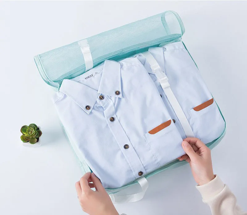 Travel Storage Bags Set 7/8/9/10-Piece Digital Toiletries Organizer Suitcase Packing Cubes for Clothes Shoes Clothes Tidy Pouch
