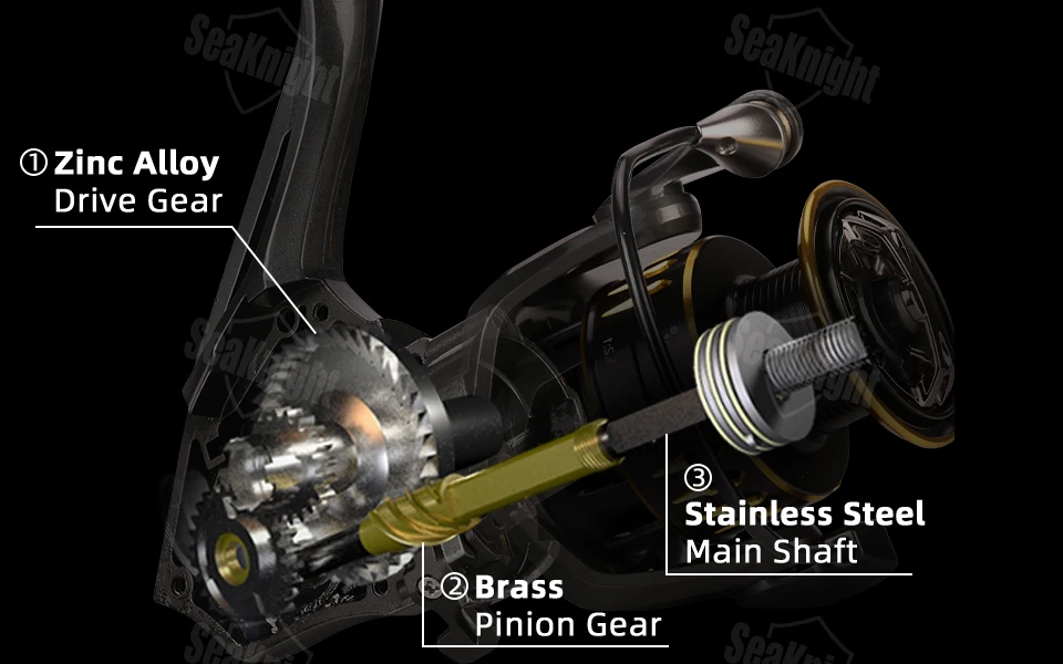 SeaKnight Brand ARCHER2 Series Spinning Fishing Reels 5.2:1 4.9:1 up to 13kg 9BB Spinning Wheel for Freshwater Fishing NEW