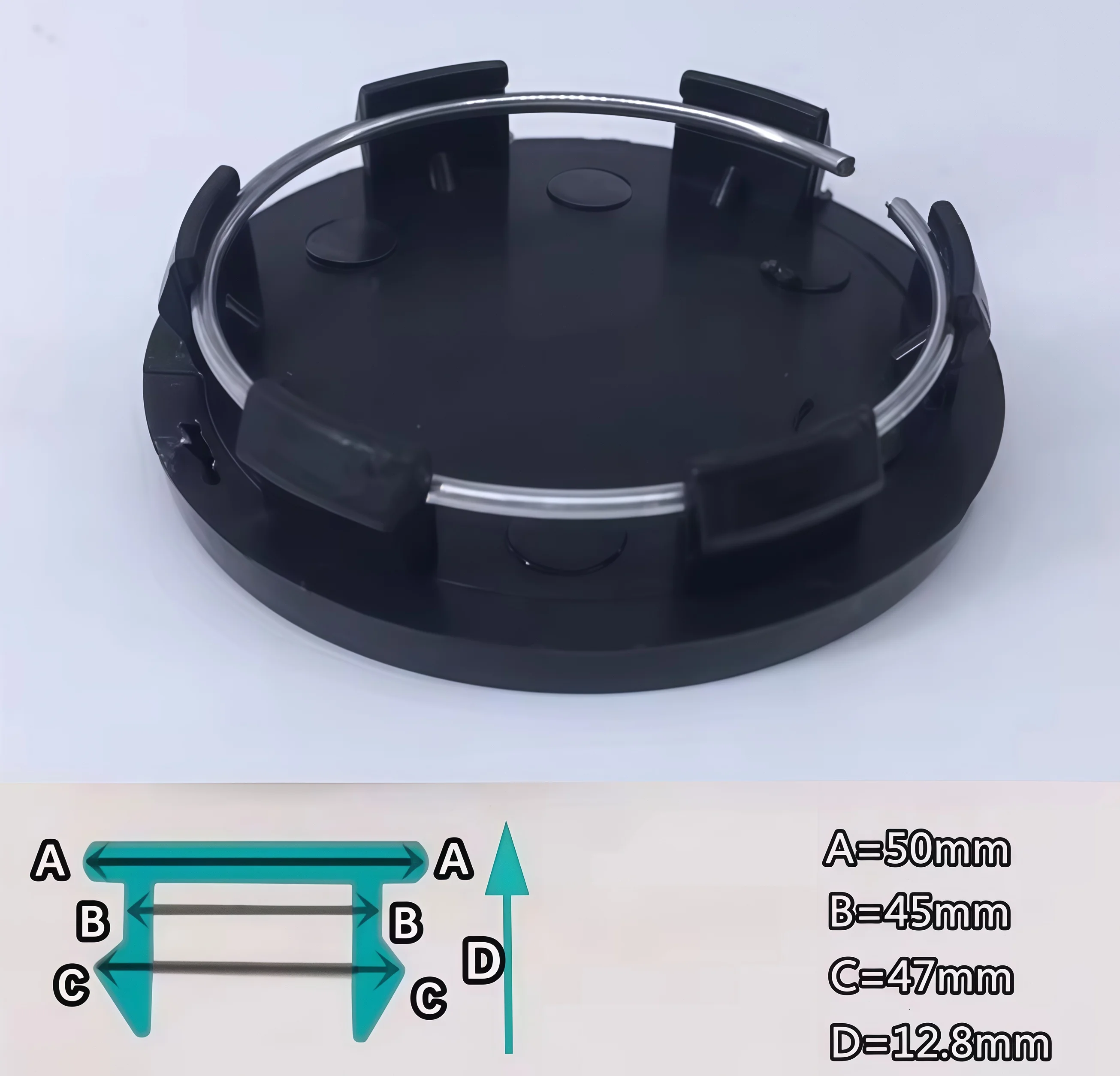 4pcs 48.5/50mm FIAT Car Wheel Center Caps Emblem Badge Wheel Center Hub Caps Badge Rim Cover Emblem