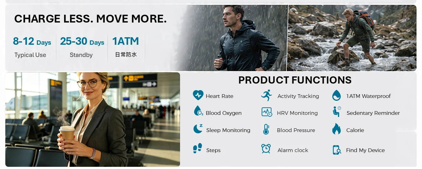 VALDUS Air Band Smart Bracelet Man Woman Heart Rate Blood Pressure Sleep Calorie Fitness Tracker Waterproof NFC New Smartwatch