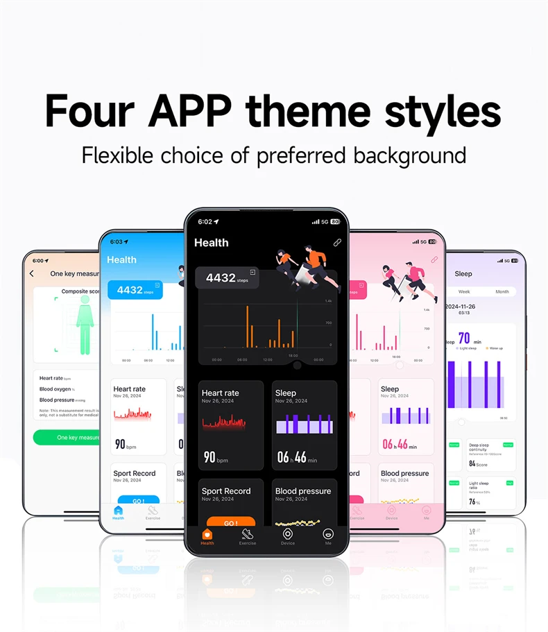 New Fashion Smart Watch Bracelet Waterproof Sports Band Fitness Wristbands Blood Pressure Heart Rate Health Monitor Android iOS
