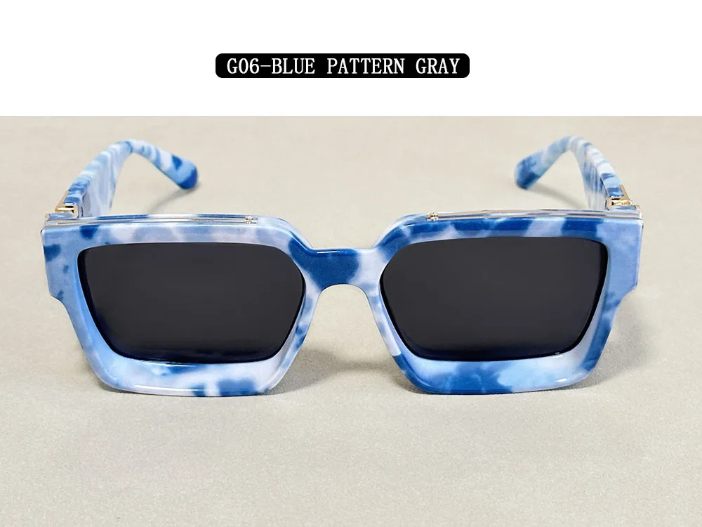 Senior Square Sunglass Men Vintage Millionaire Sunglasses Women Silver Retro Fashion Glasses Dropshipping Gafas De Sol Hombre